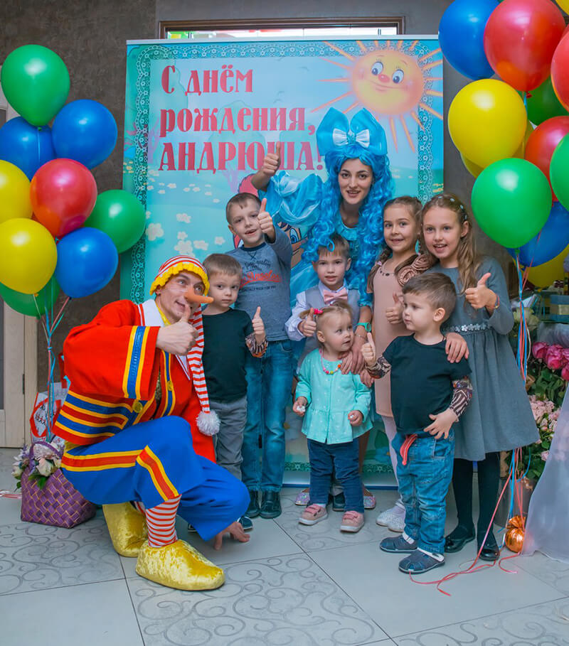 Аниматоры Мальвина и Буратино на детский праздник в Москве